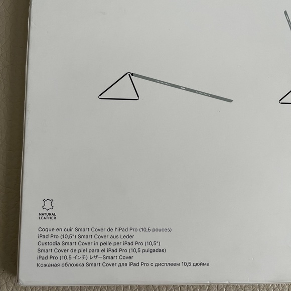 NWB - Apple Leather Smart Cover for iPad Pro 10.5", iPad 7th & 8th, Air 3rd - Picture 2 of 4